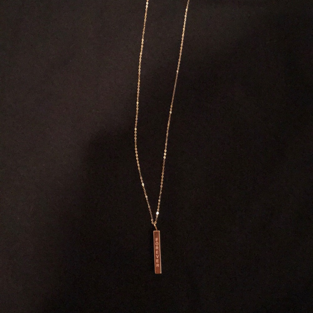 14k Gold necklace and longevity pendant